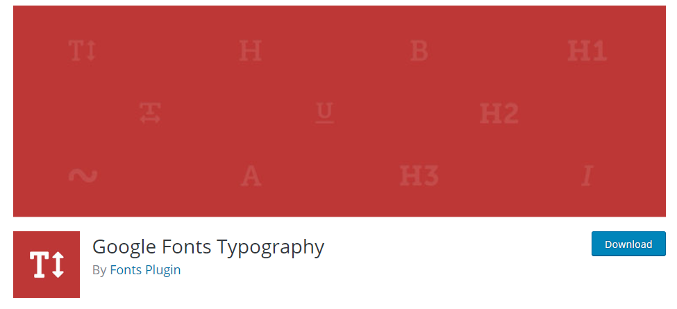 Google Fonts for WordPress