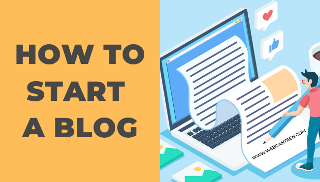 How To Start Blog