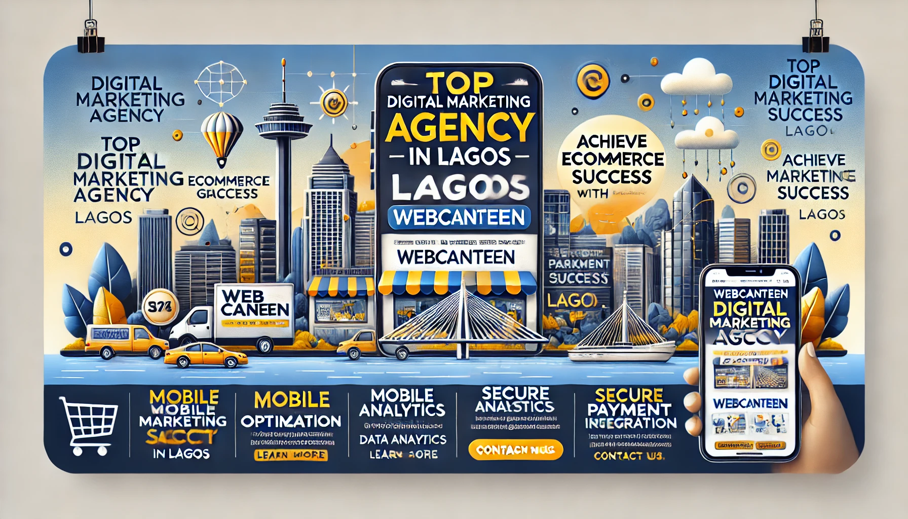 Best Digital Marketing Agency in Lagos for eCommerce Growth | WebCanteen